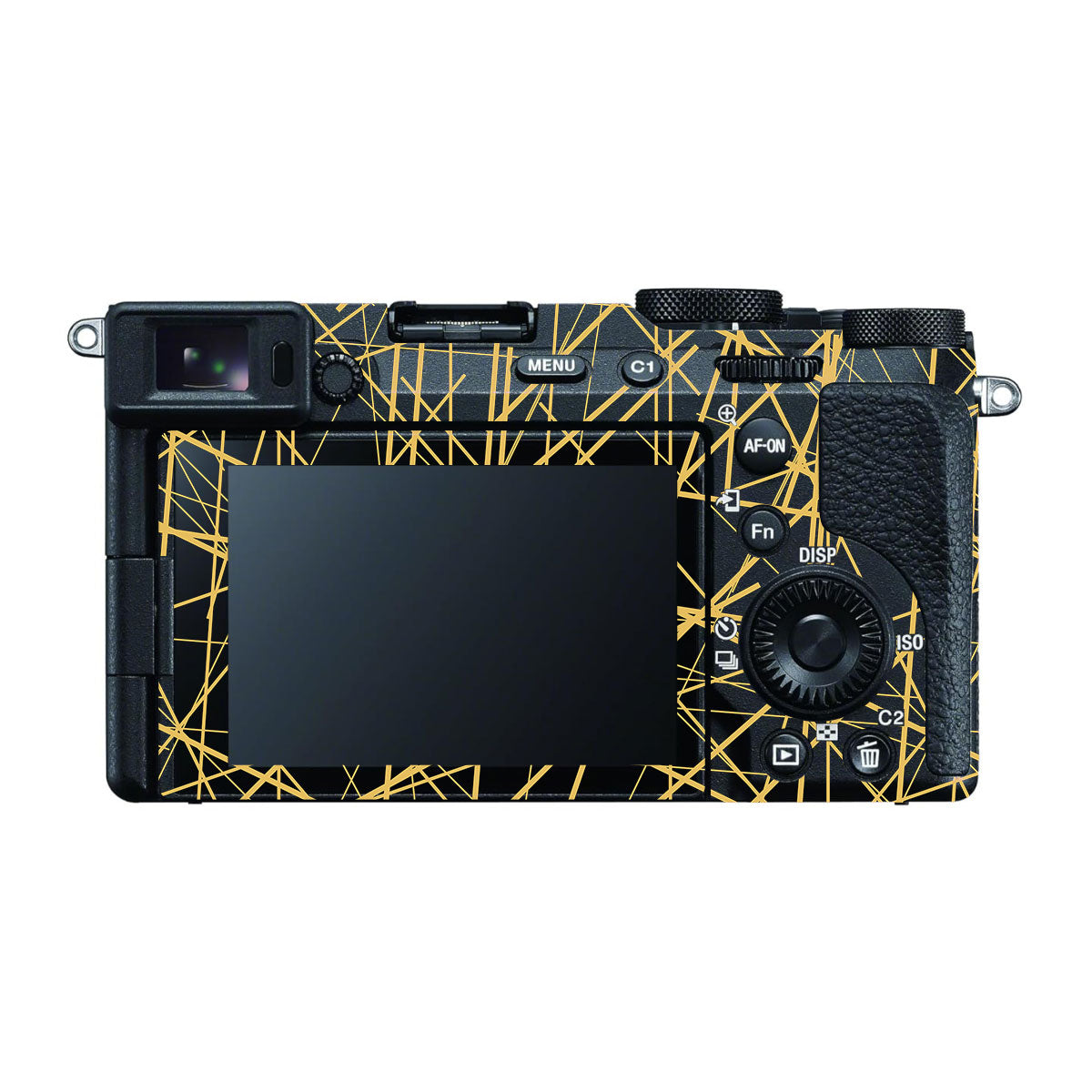 Textured Golden Web Sony A7 CII Camera Skin