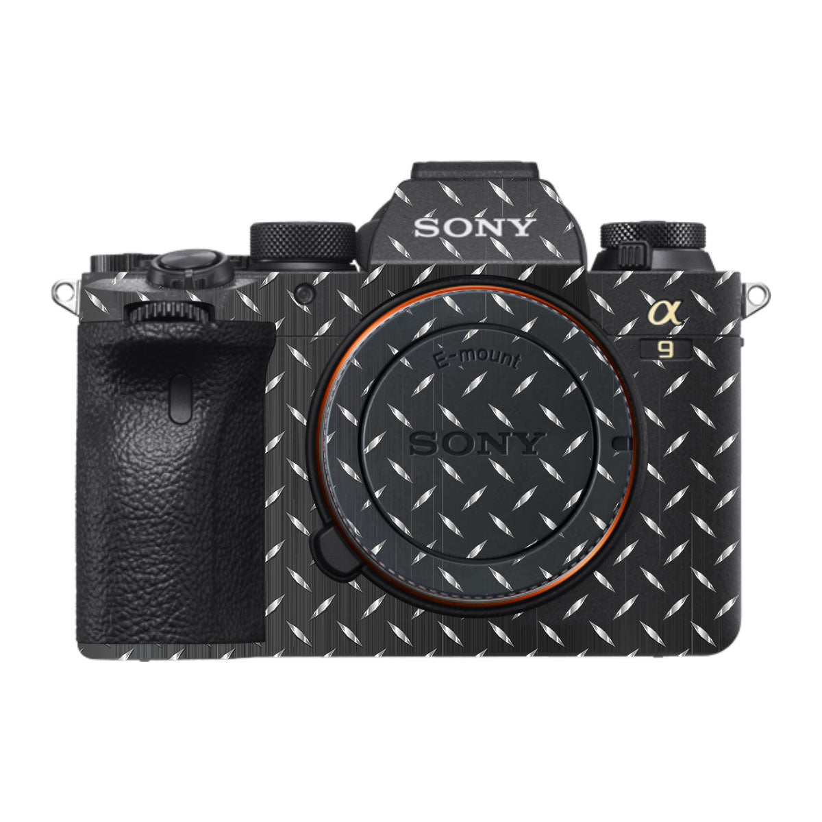 Textured Graphite Tread Sony A9 Camera Skins