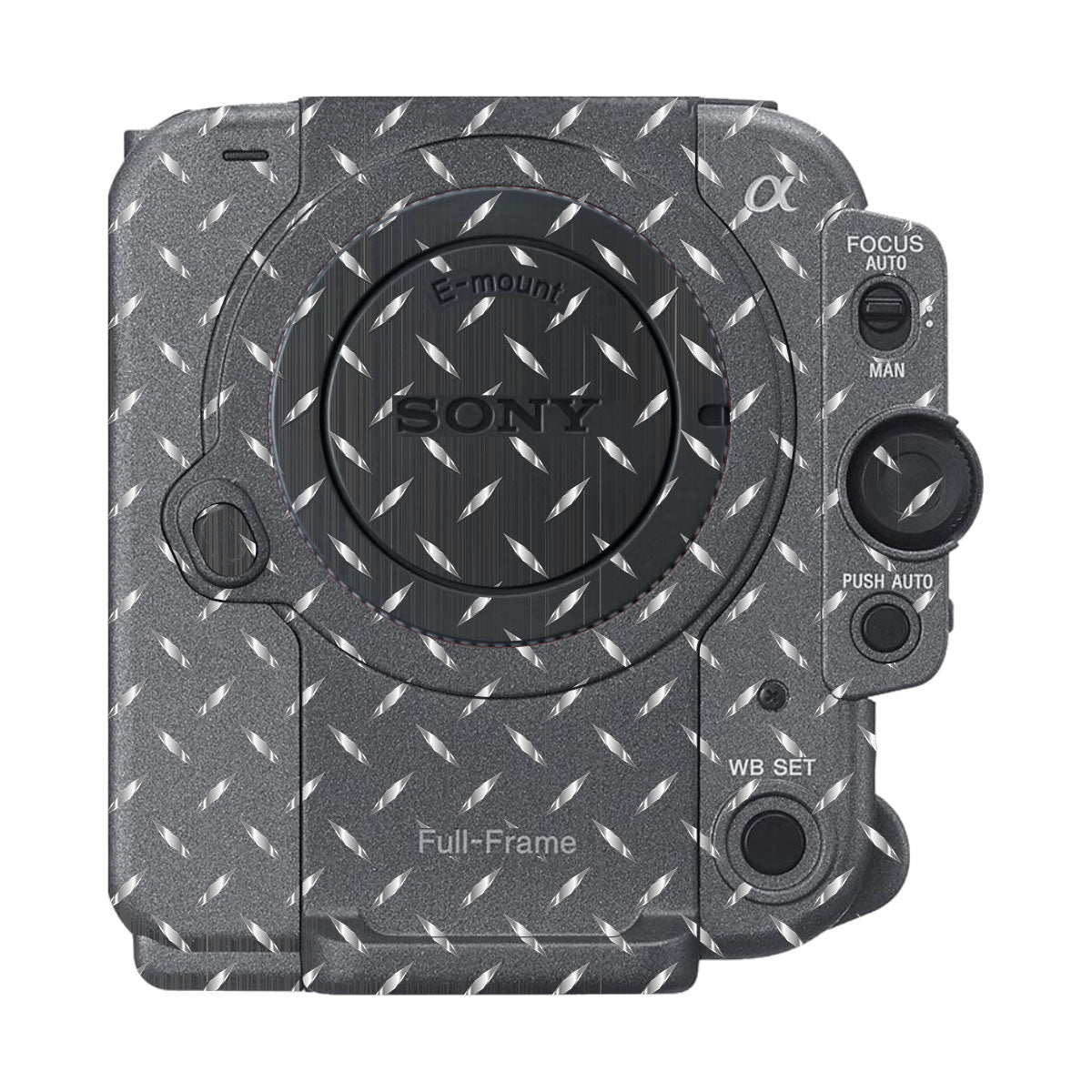 Textured Graphite Tread Sony FX6 Camera Skin