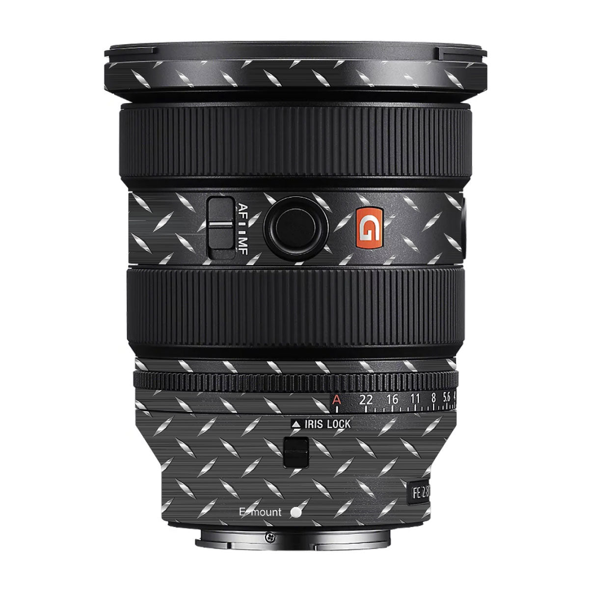 Textured Graphite Tread Sony FE 16-35mm F/2.8 GM II Camera Lens Skin