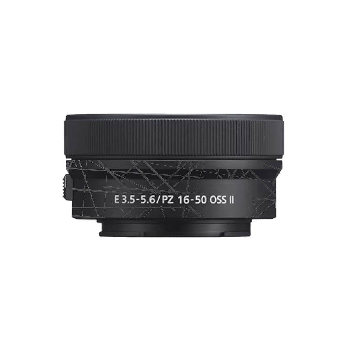 Textured Matte Graphite Sony E 16-50mm F/3.5-5.6 Camera Lens Skin