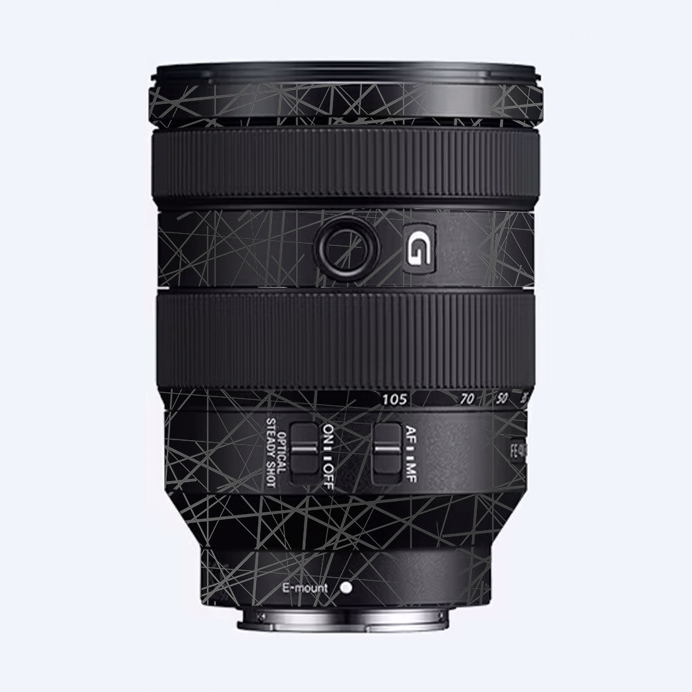 Textured Matte Graphite Sony FE 24–105mm f/4 G OSS Camera Lens Skin