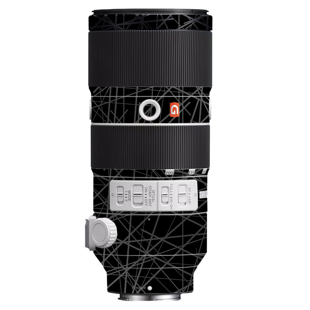Textured Matte Graphite Sony FE 70-200mm f/2.8 GM OSS Camera Lens Skin