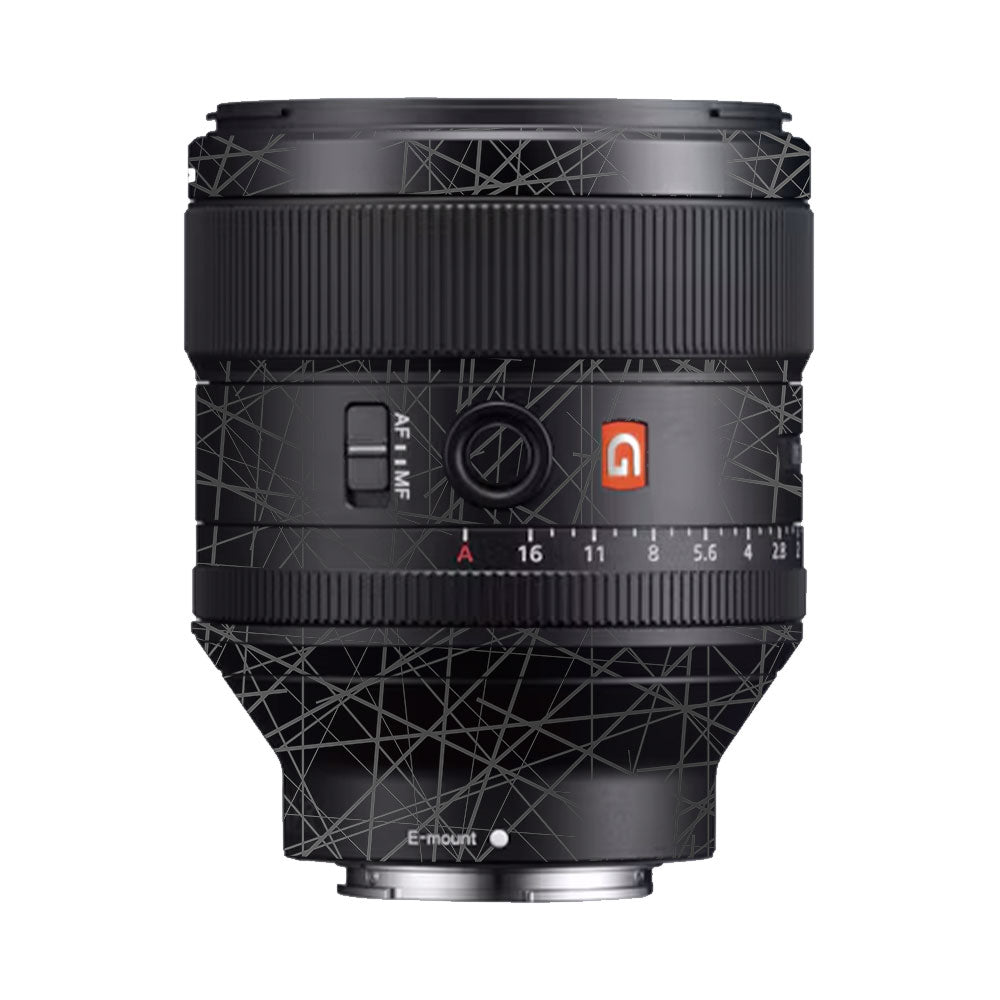 Textured Matte Graphite Sony FE 85mm F/1.4 GM II Camera Lens Skin