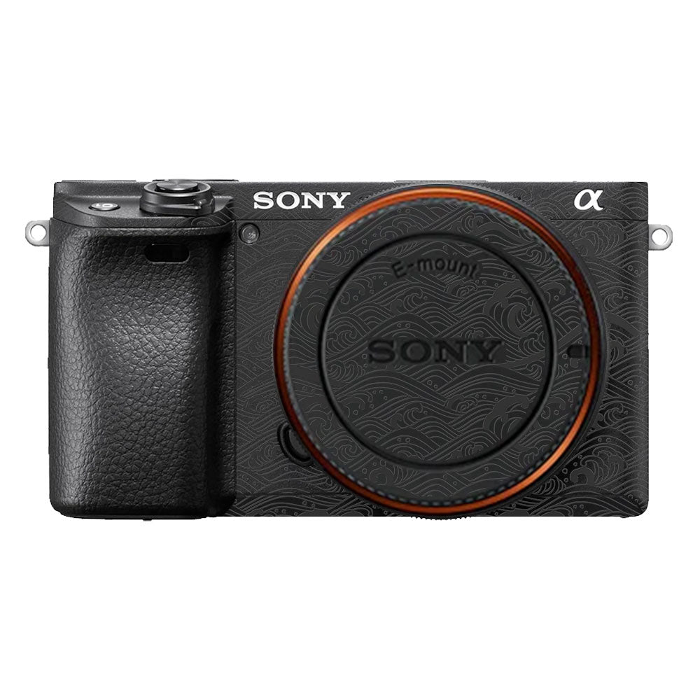 Textured Matte Charcoal Sony A6400 Camera Skin