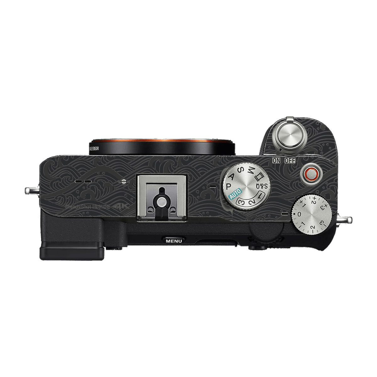 Textured Matte Charcoal Sony A7 C Camera Skin
