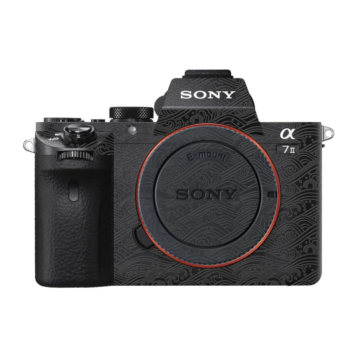 Textured Matte Charcoal Sony A7 II Camera Skin