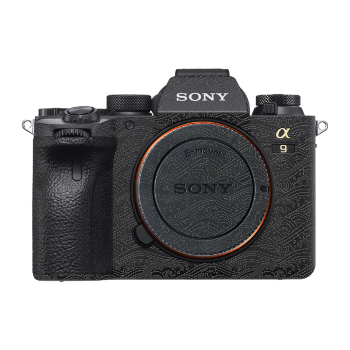 Textured Matte Charcoal Sony A9 Camera Skins