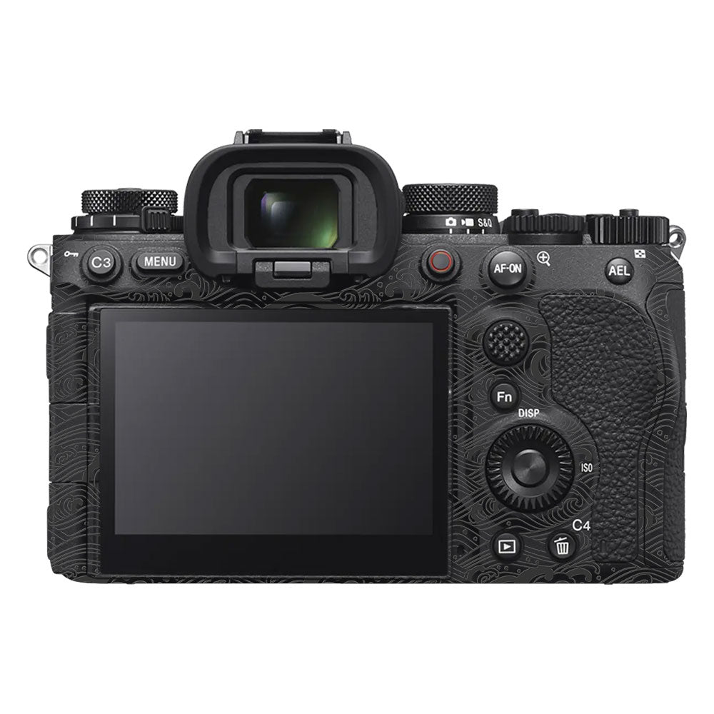 Textured Matte Charcoal Sony A9III Camera Skin