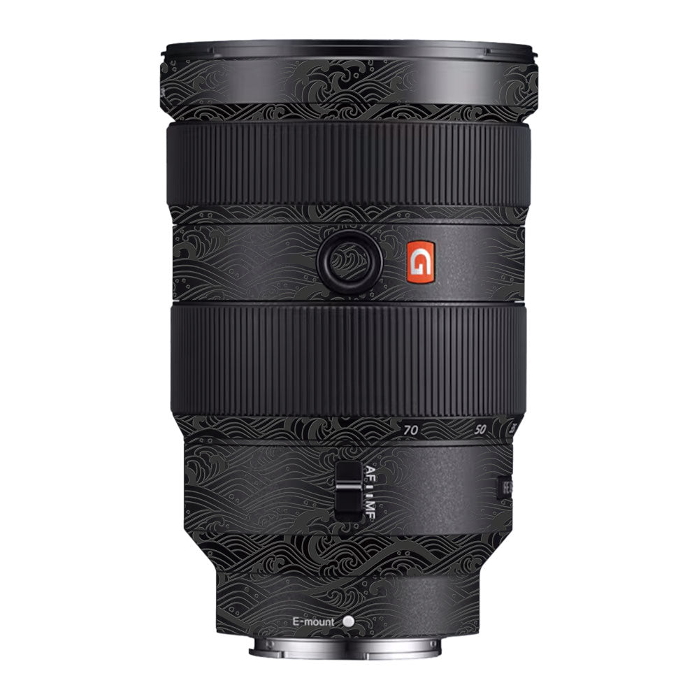 Textured Matte Charcoal Sony FE 24-70mm f/2.8 GM Camera Lens Skin