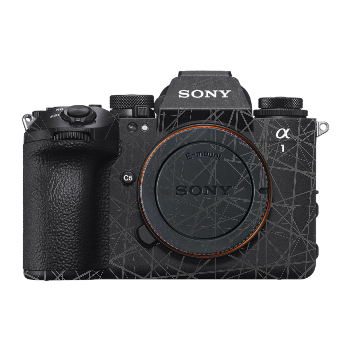 Textured Matte Graphite Sony A1 Mark II Camera Skin