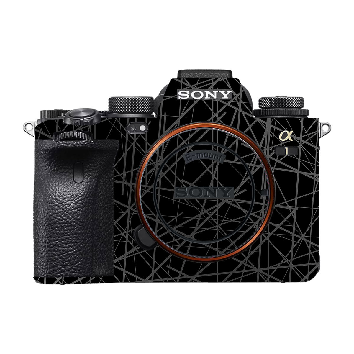 Textured Matte Graphite Sony A1 Camera Skin
