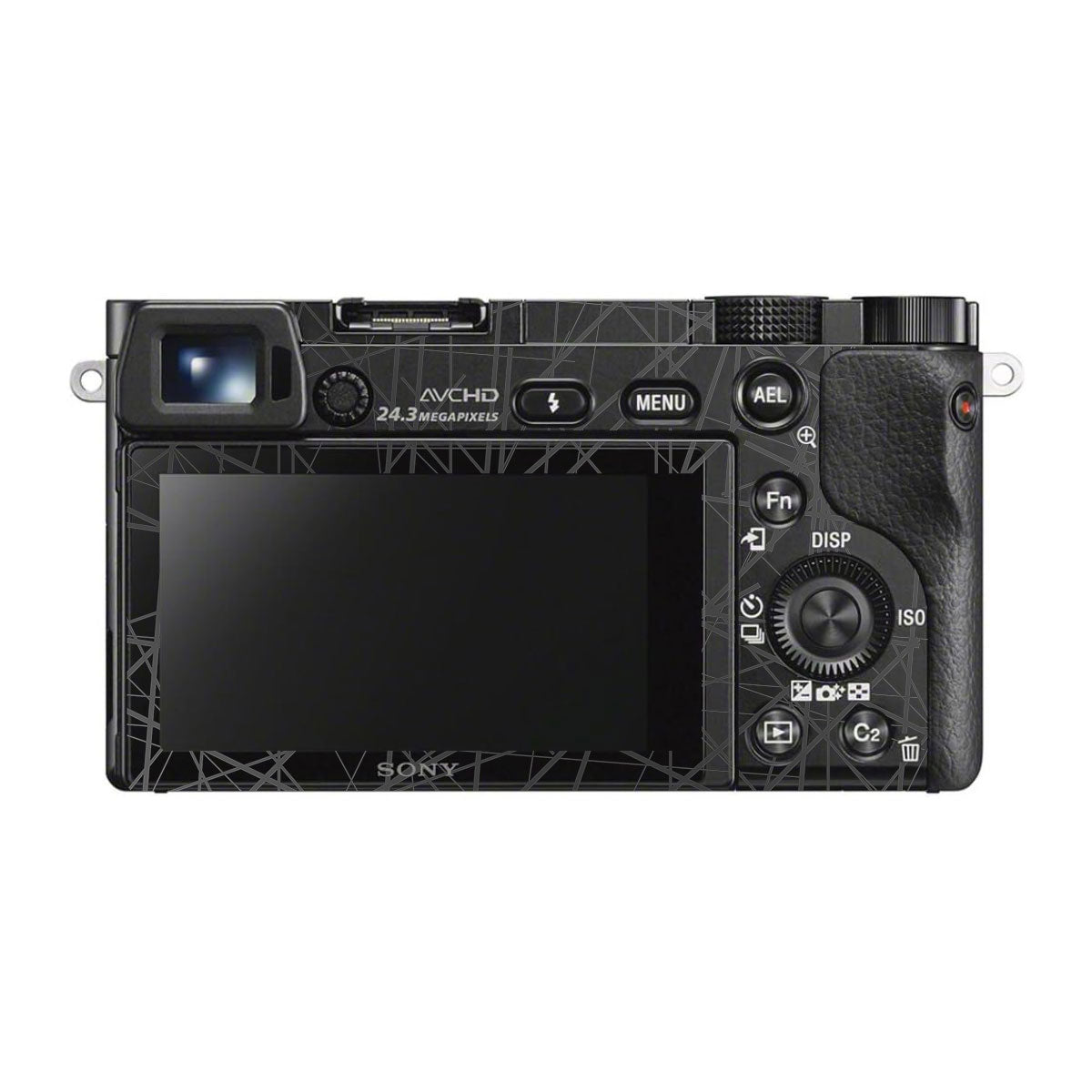 Textured Matte Graphite Sony A6500 Camera Skins