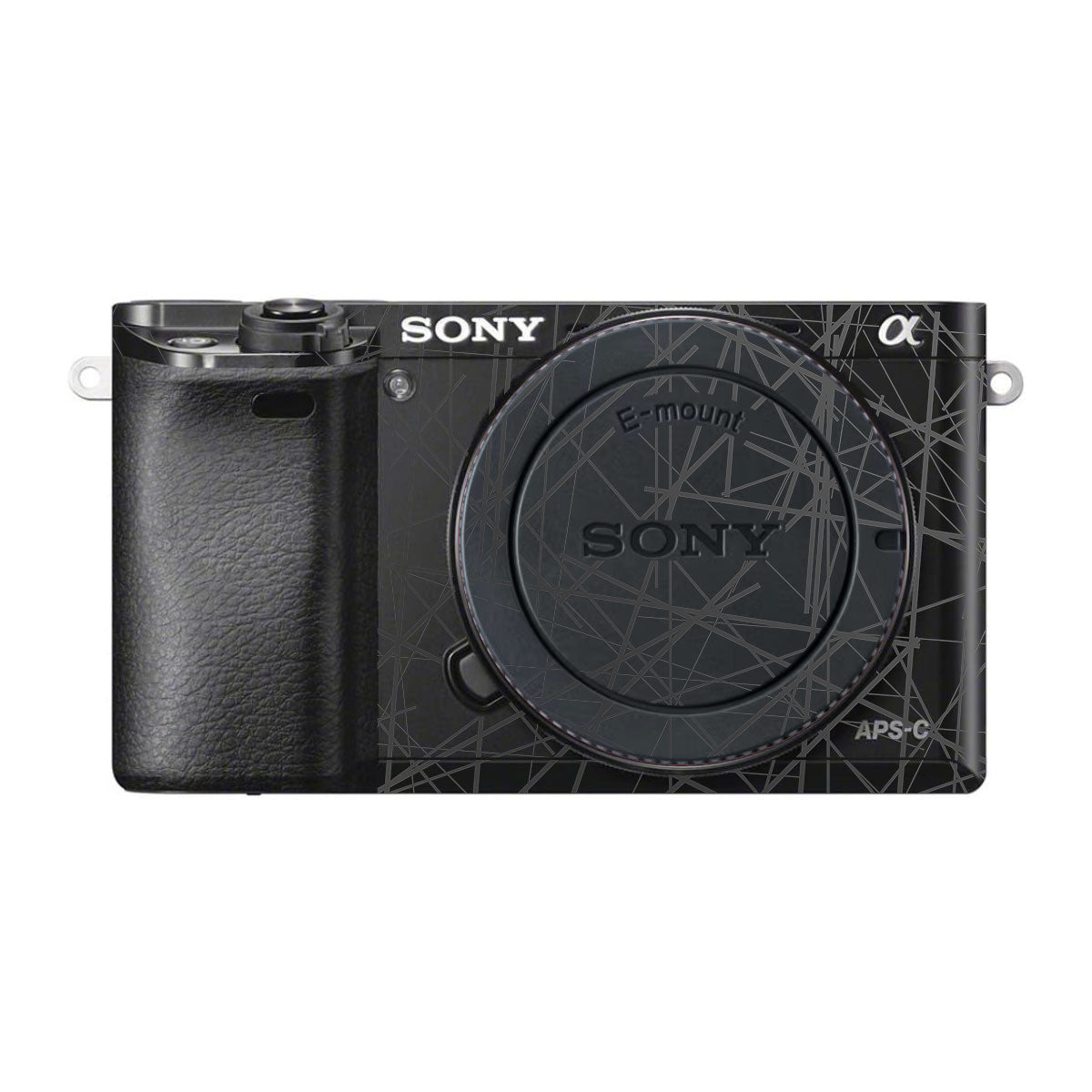 Textured Matte Graphite Sony A6500 Camera Skins