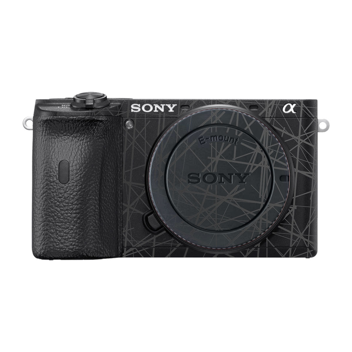 Textured Matte Graphite Sony A6600 Camera Skins