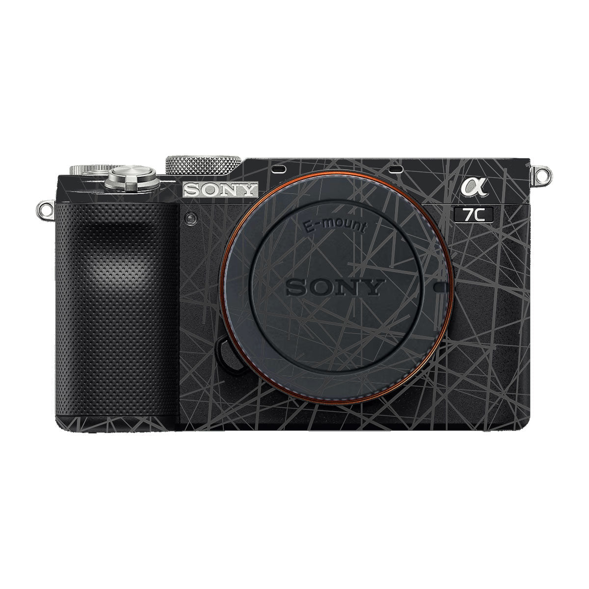 Textured Matte Graphite Sony A7 C Camera Skin