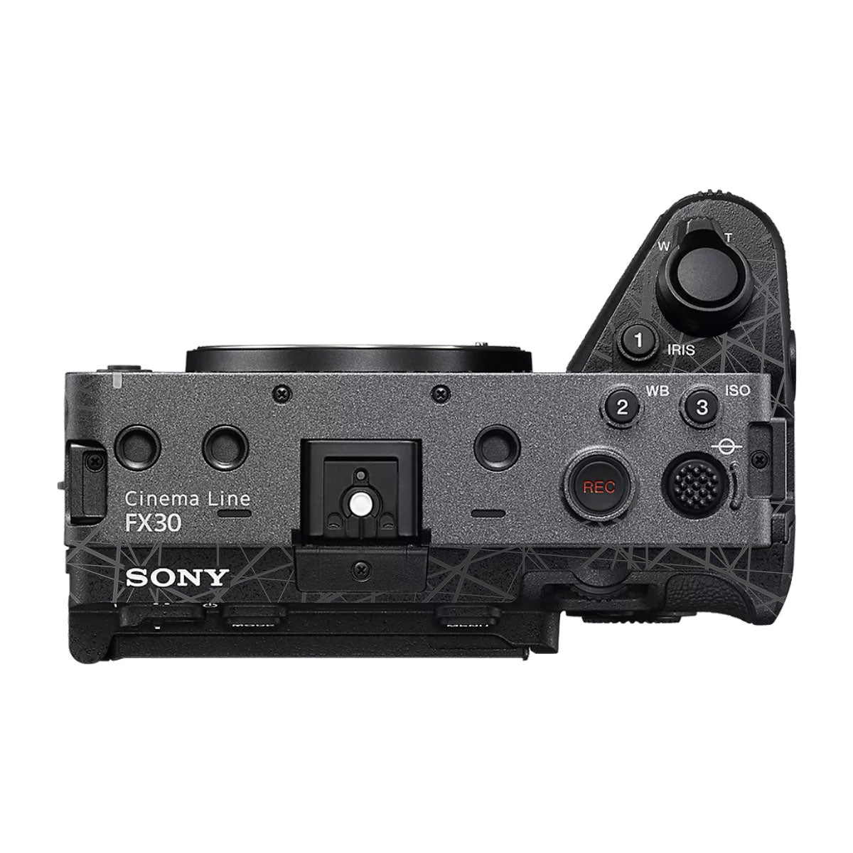 Textured Matte Graphite Sony FX30 Camera Skin