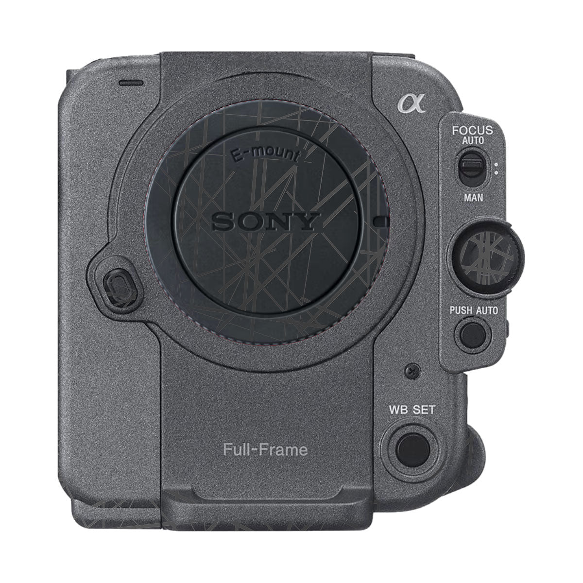 Textured Matte Graphite Sony FX6 Camera Skin