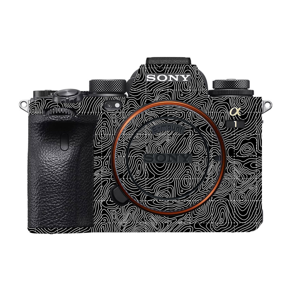 Textured Midnight Slate Sony A1 Camera Skin