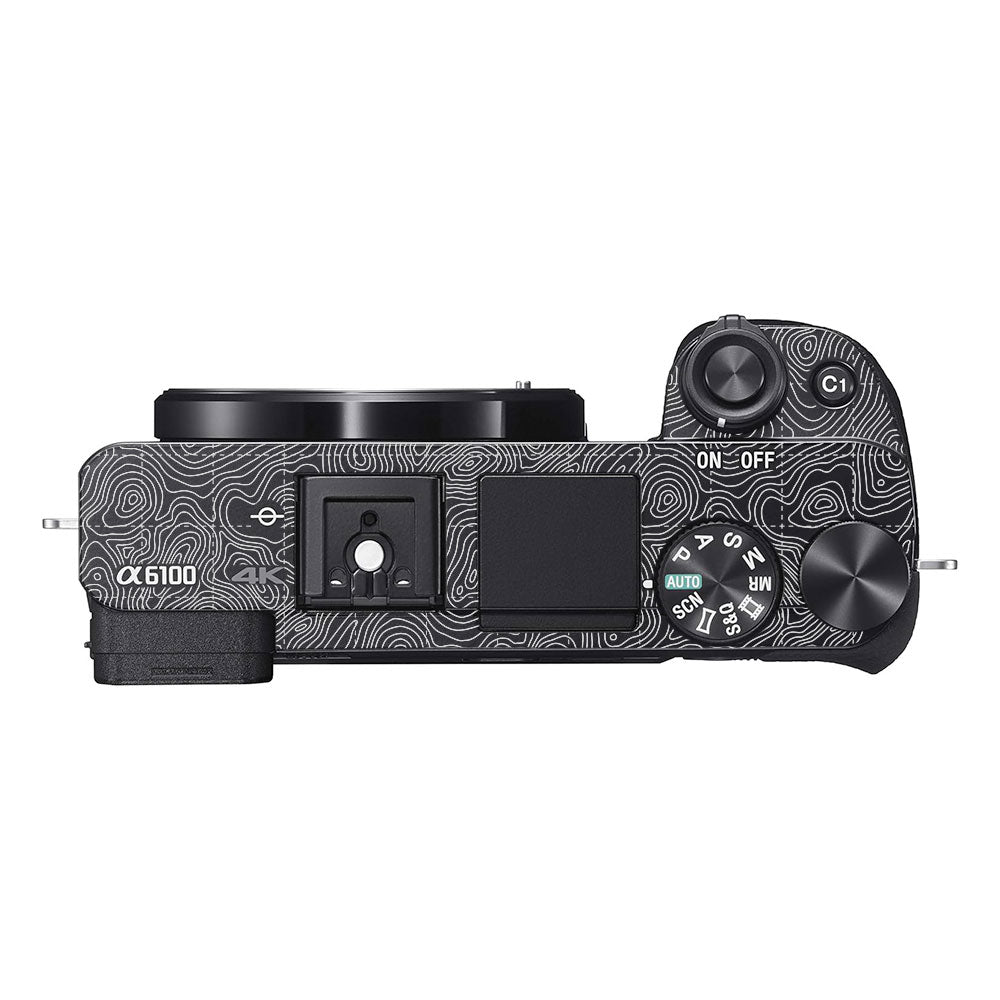 Textured Midnight Slate Sony A6100 Camera Skin