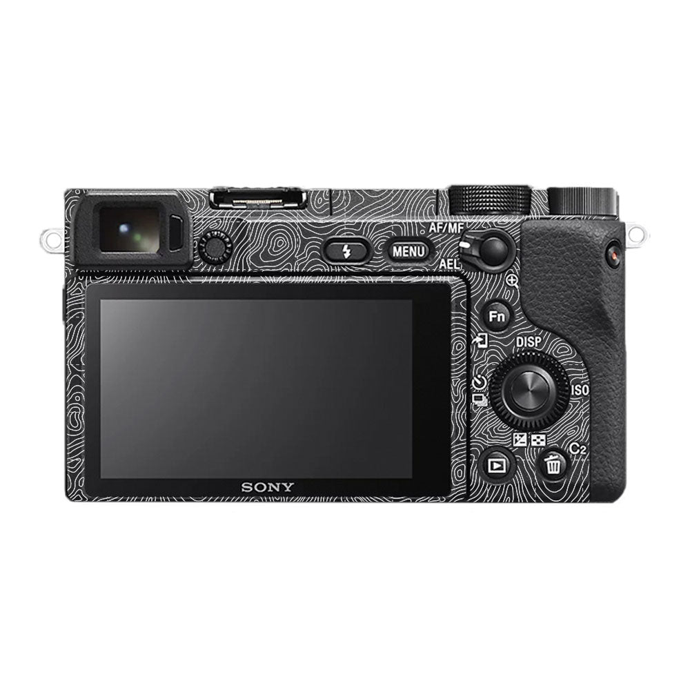 Textured Midnight Slate Sony A6400 Camera Skin