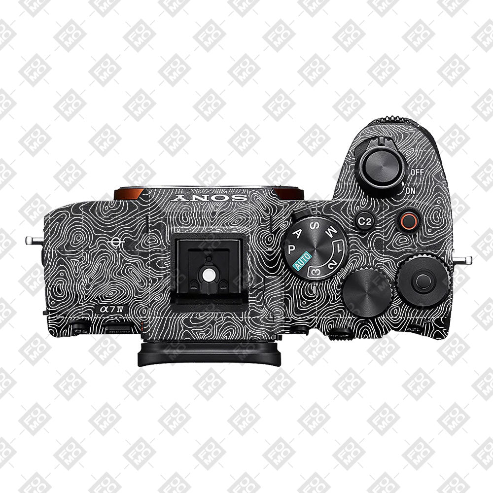 Textured Midnight Slate Sony A7MIV Camera Skin