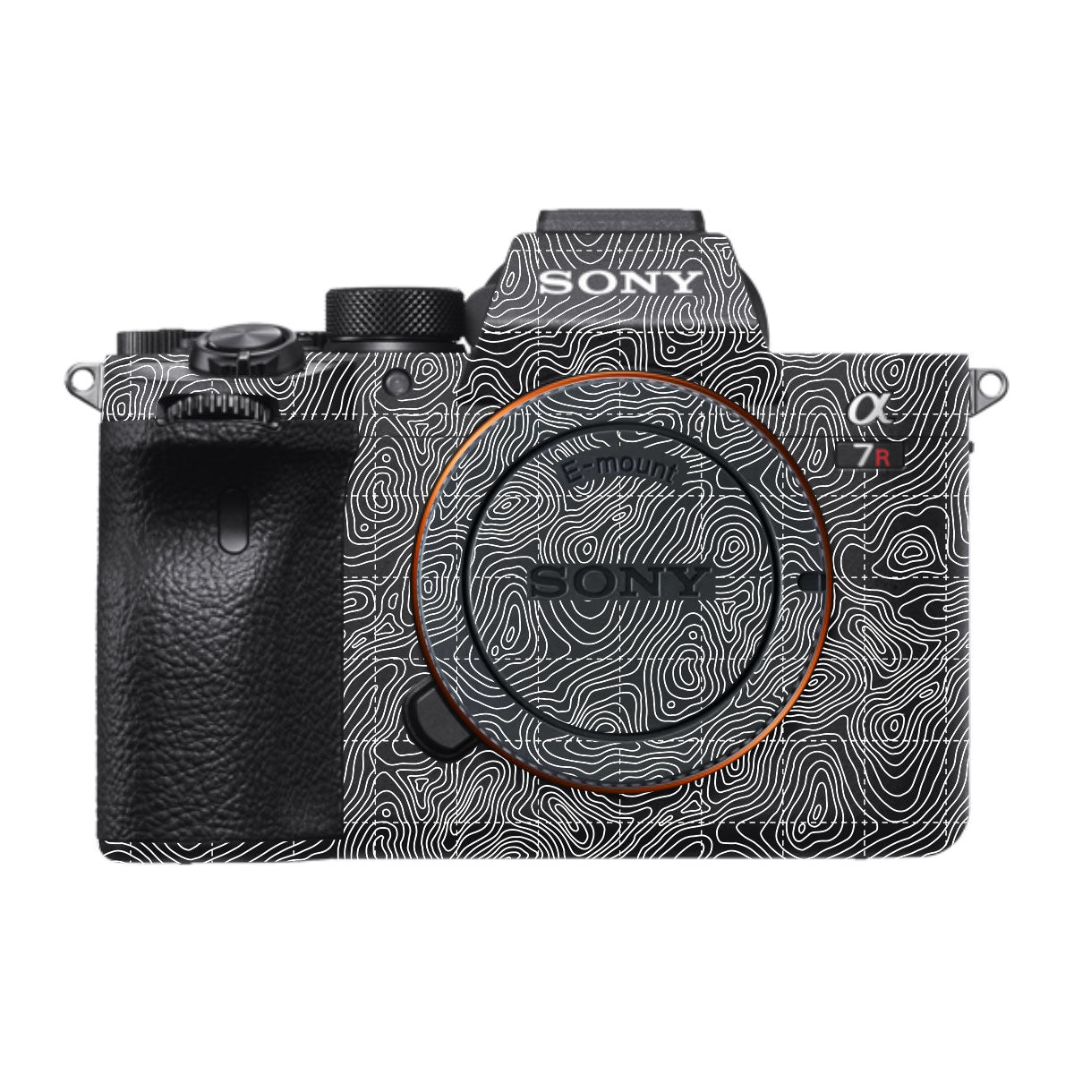 Textured Midnight Slate Sony A7RV Camera Skin