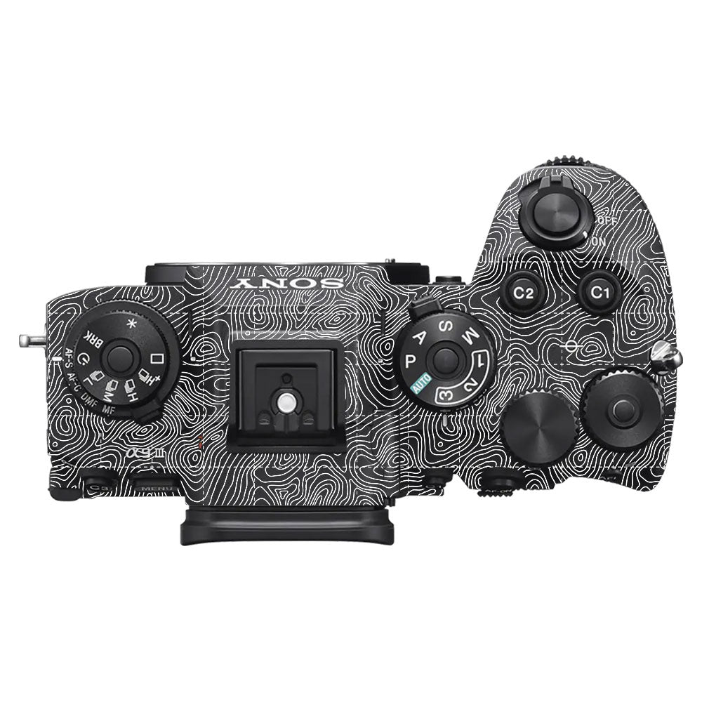 Textured Midnight Slate Sony A9III Camera Skin