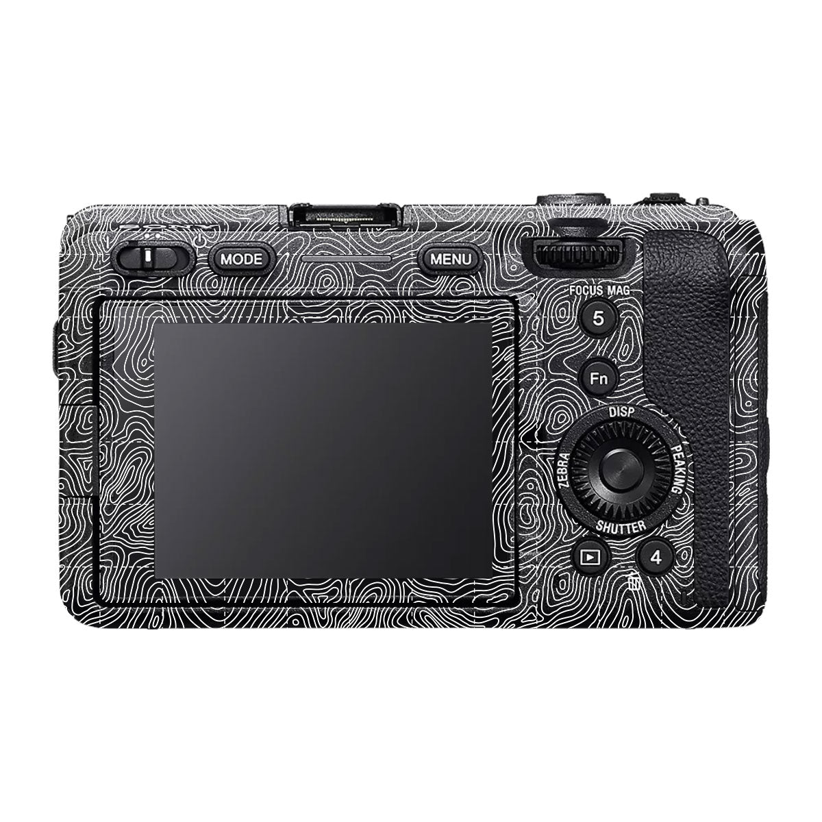 Textured Midnight Slate Sony FX30 Camera Skin