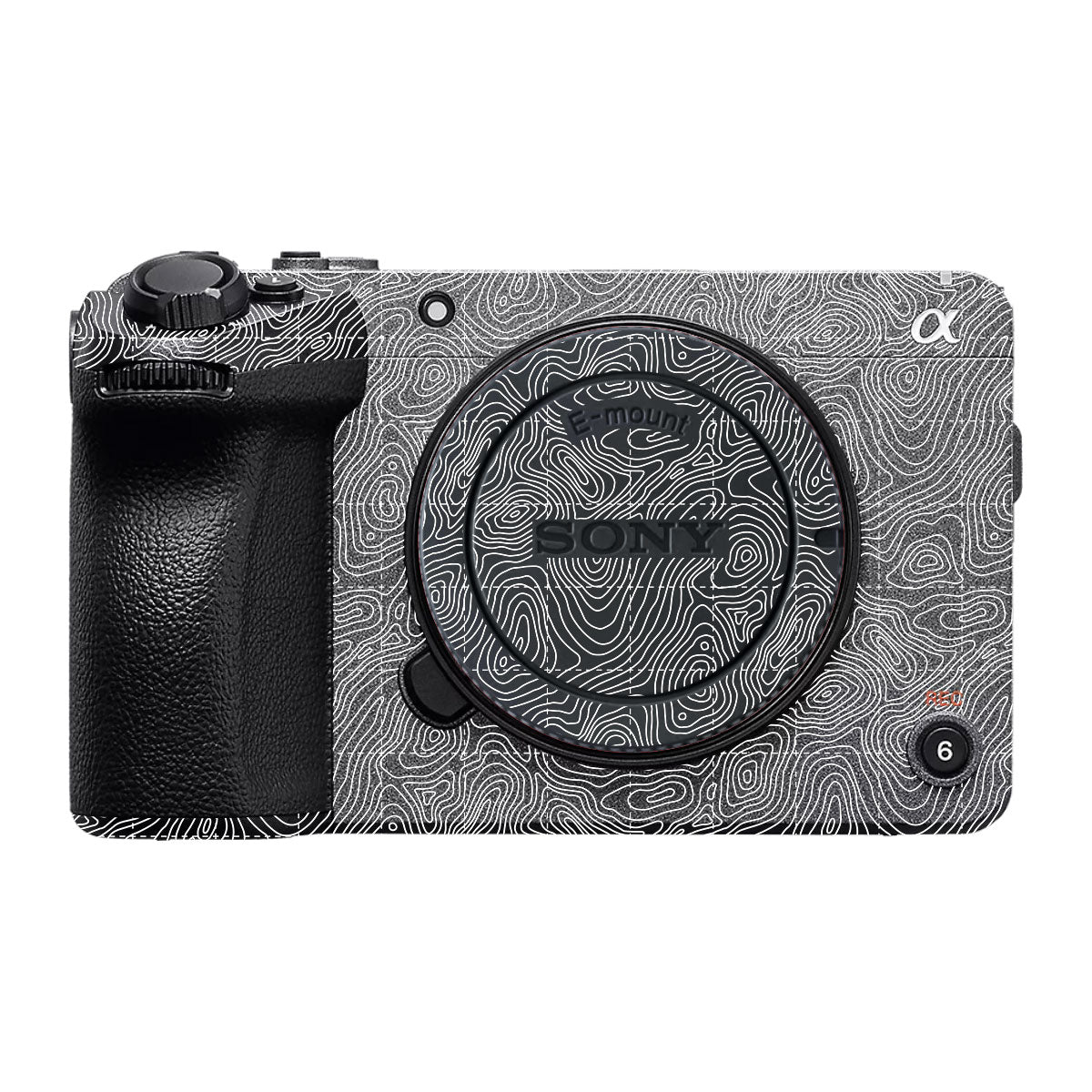 Textured Midnight Slate Sony FX30 Camera Skin