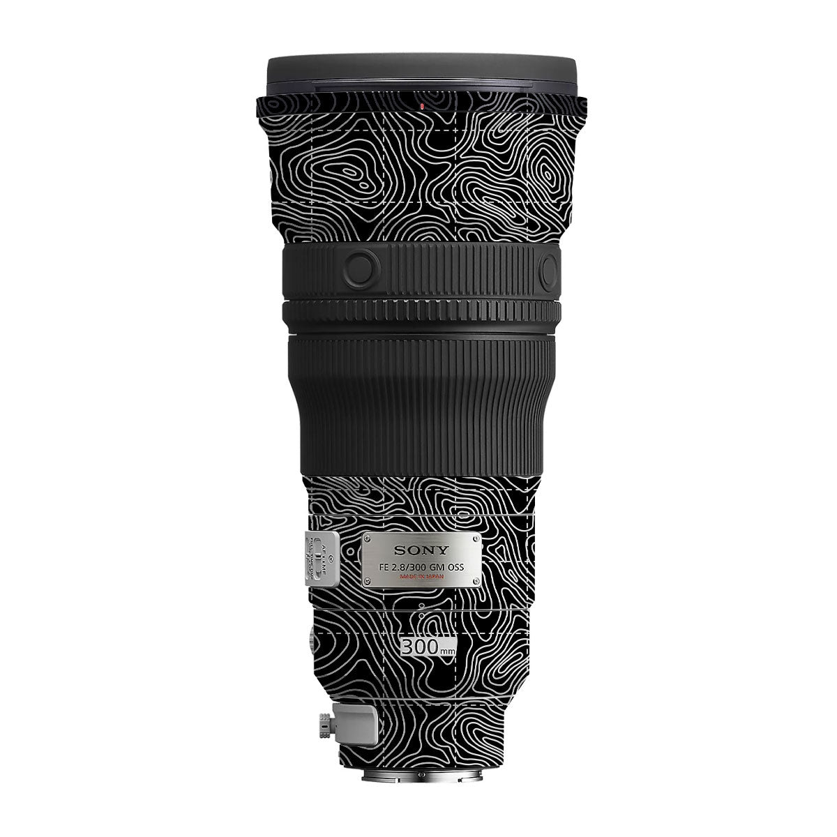 Textured Midnight Slate Sony FE 300mm F/2.8 GM OSS Camera Lens Skin