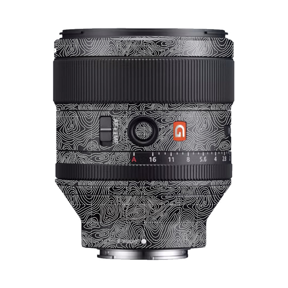 Textured Midnight Slate Sony FE 85mm f/1.4 GM Camera Lens Skin