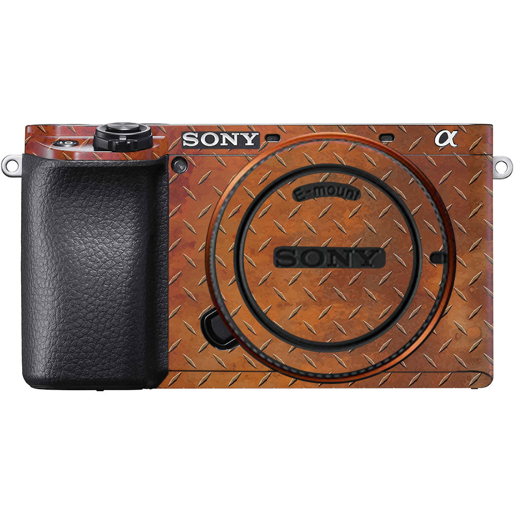 Textured Rust Forge Sony A6100 Camera Skin