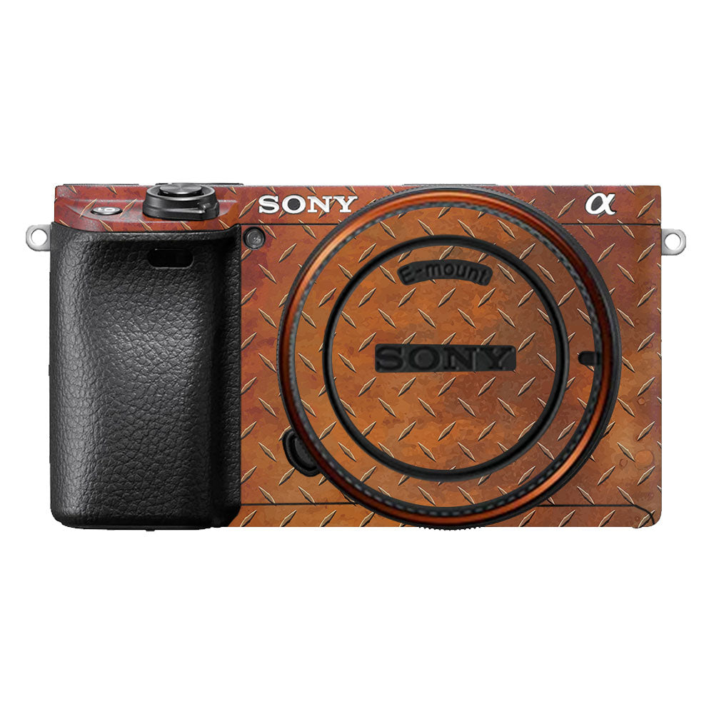 Textured Rust Forge Sony A6400 Camera Skin