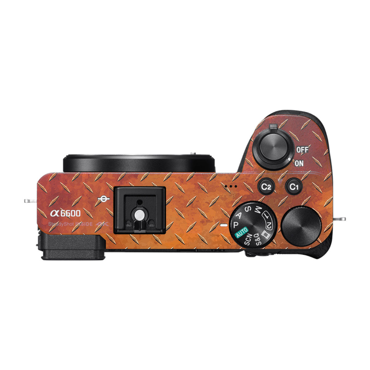 Textured Rust Forge Sony A6700 Camera Skin