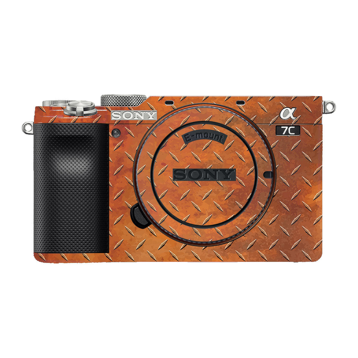 Textured Rust Forge Sony A7 C Camera Skin