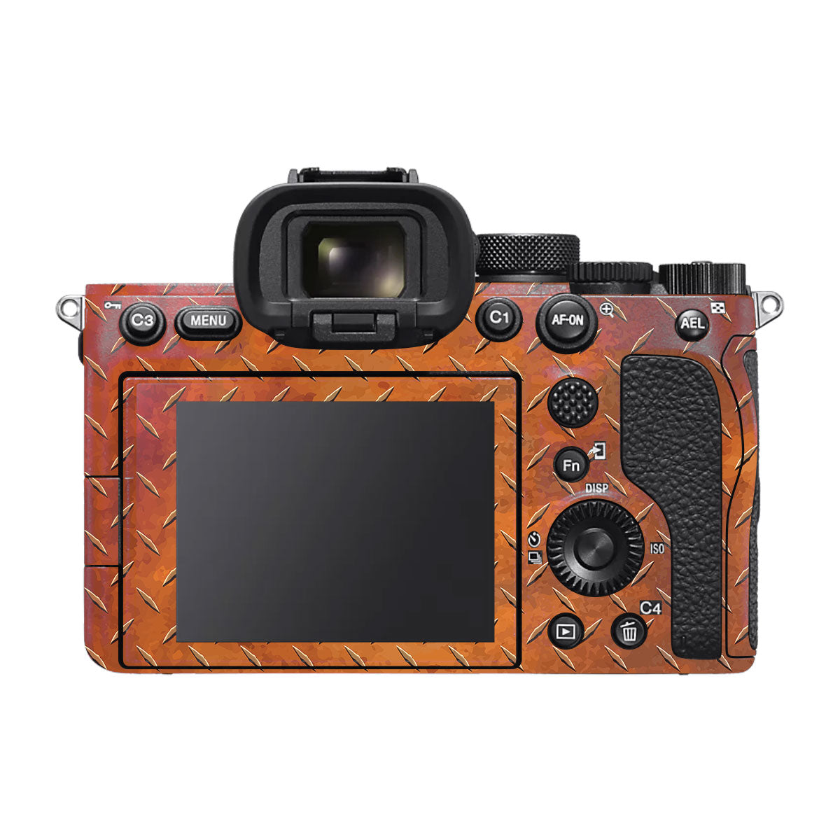 Textured Rust Forge Sony A7R II Camera Skin