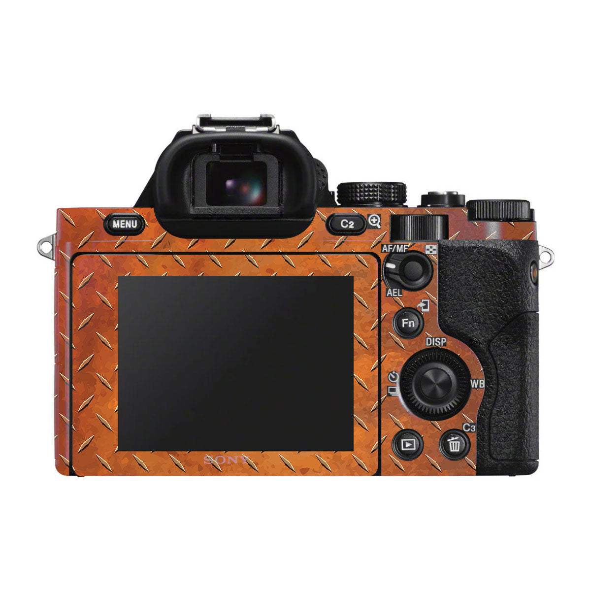 Textured Rust Forge Sony A7 V Camera Skin