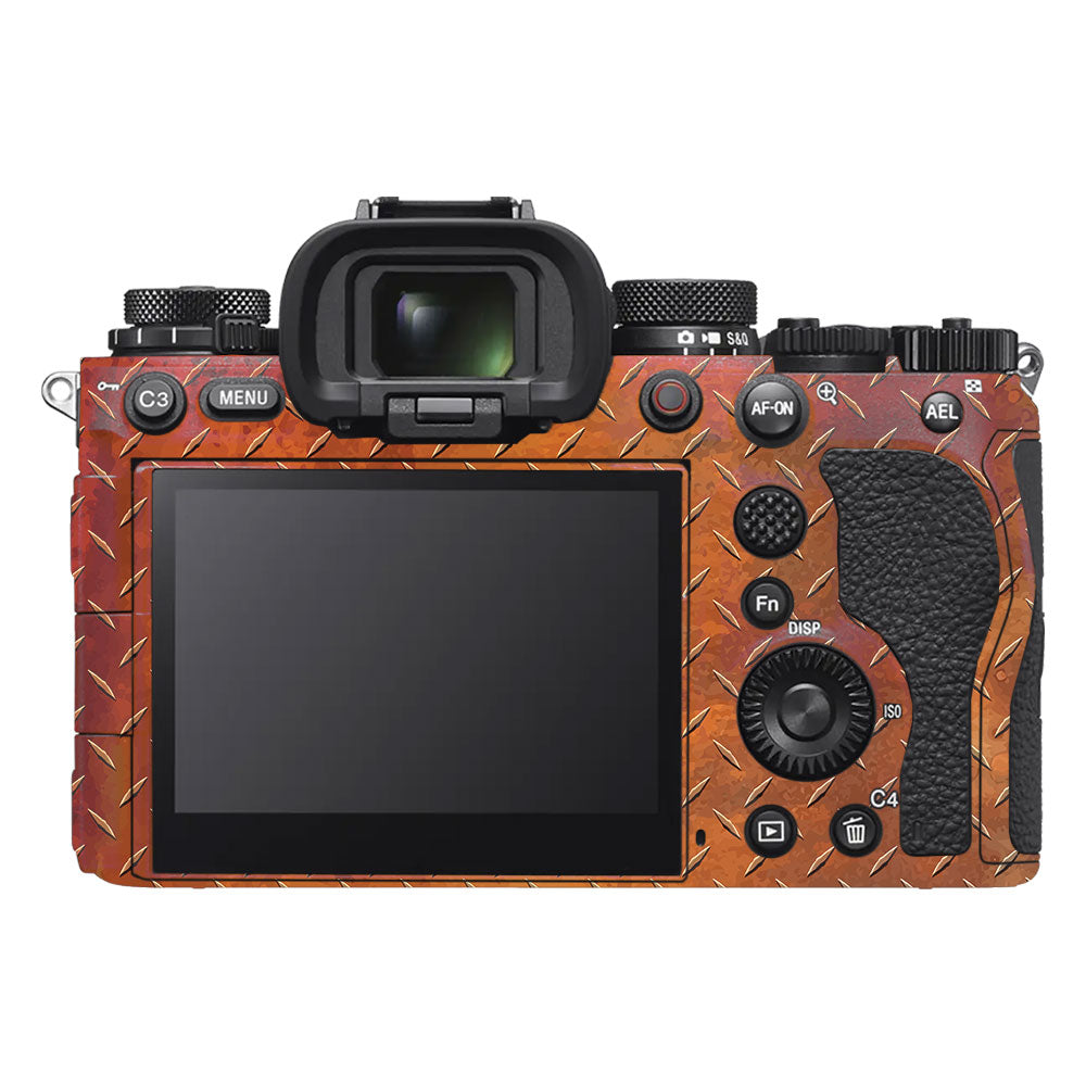 Textured Rust Forge Sony A9III Camera Skin