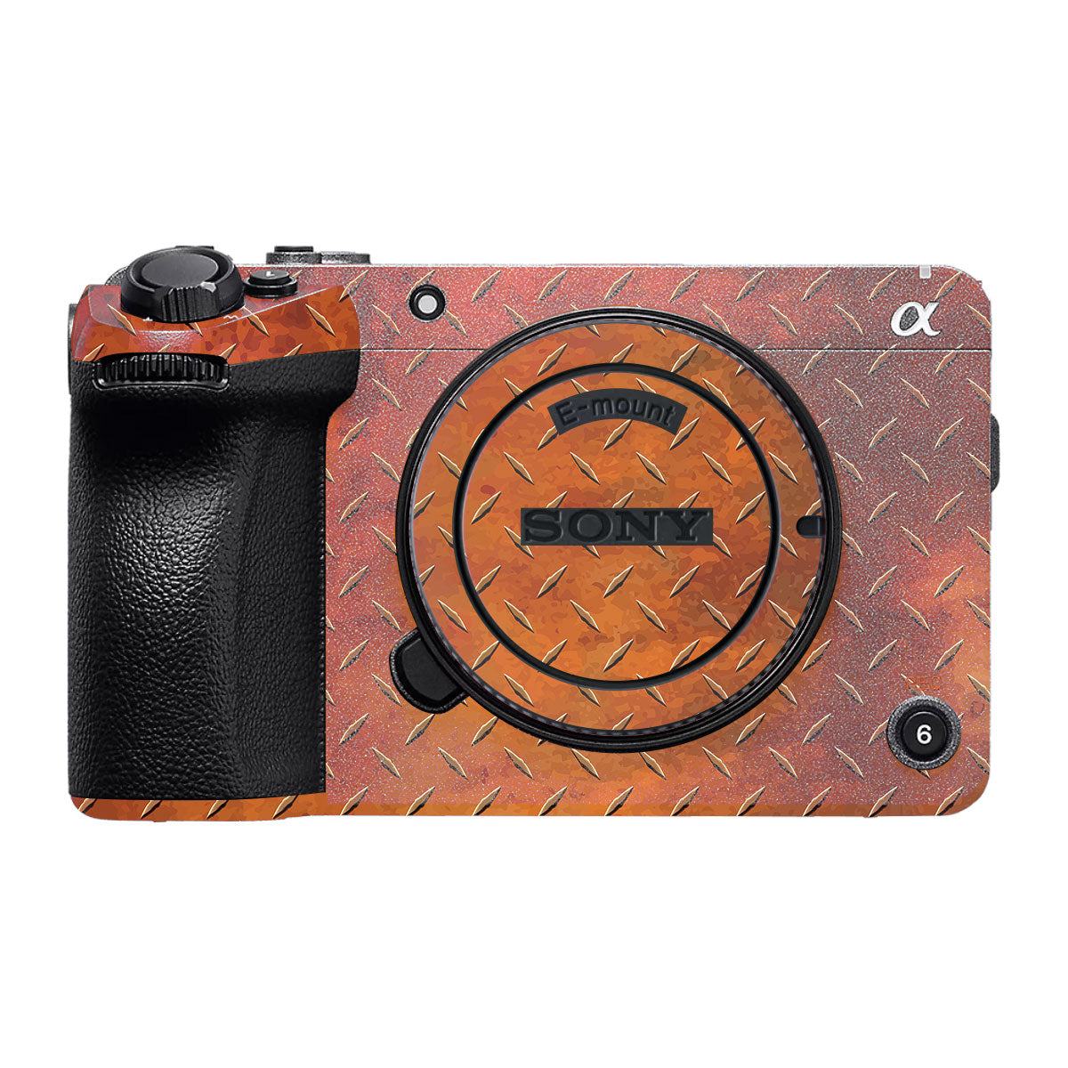 Textured Rust Forge Sony FX30 Camera Skin
