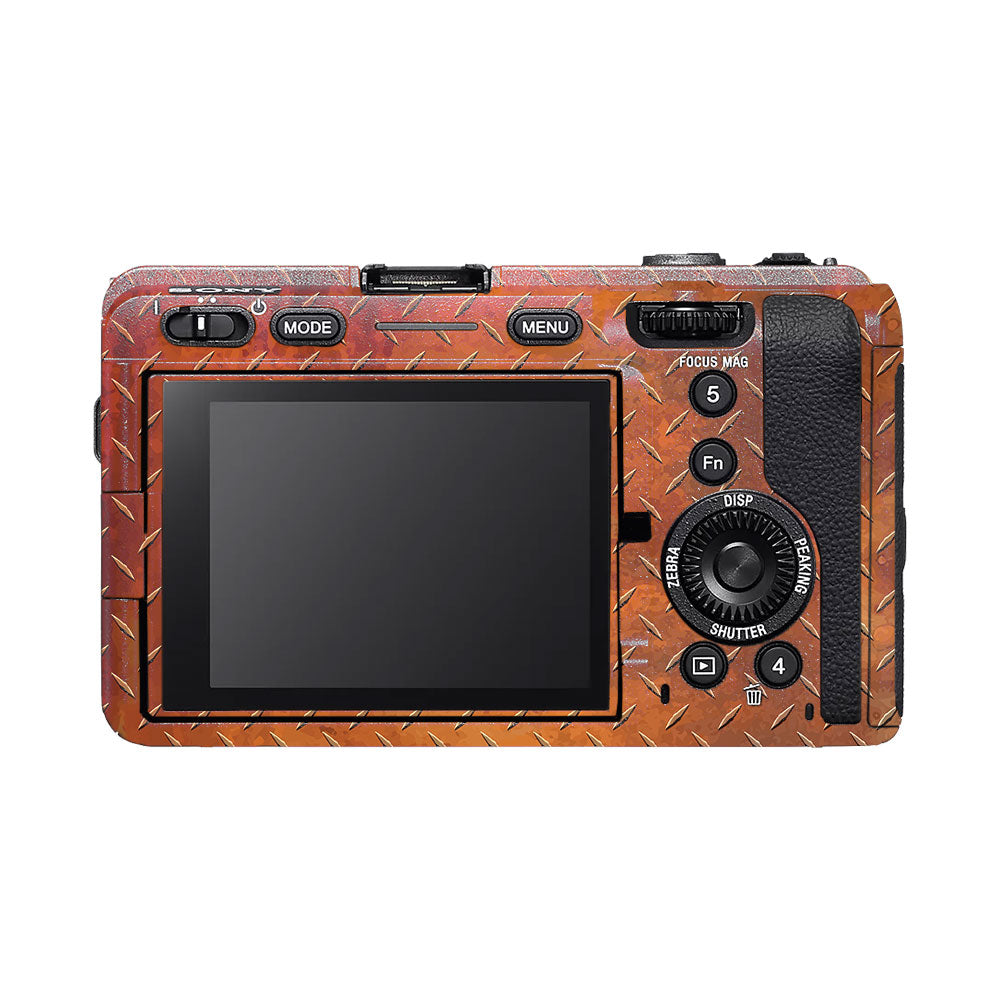 Textured Rust Forge Sony FX3 Camera Skin