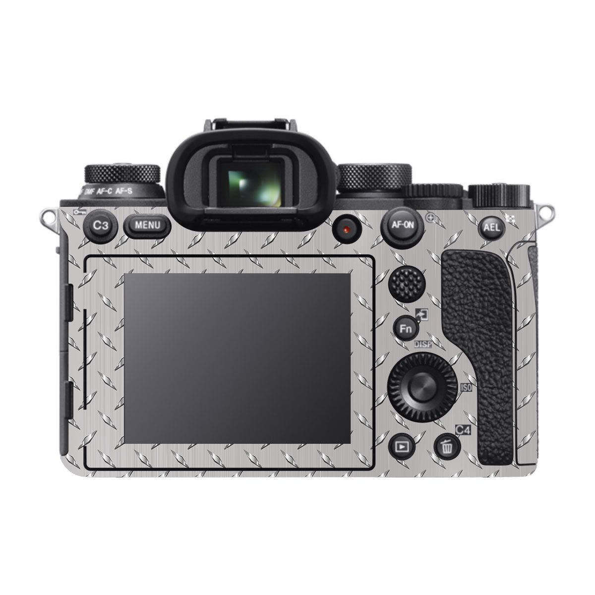 Textured Silver Tread Sony A9 Camera Skins