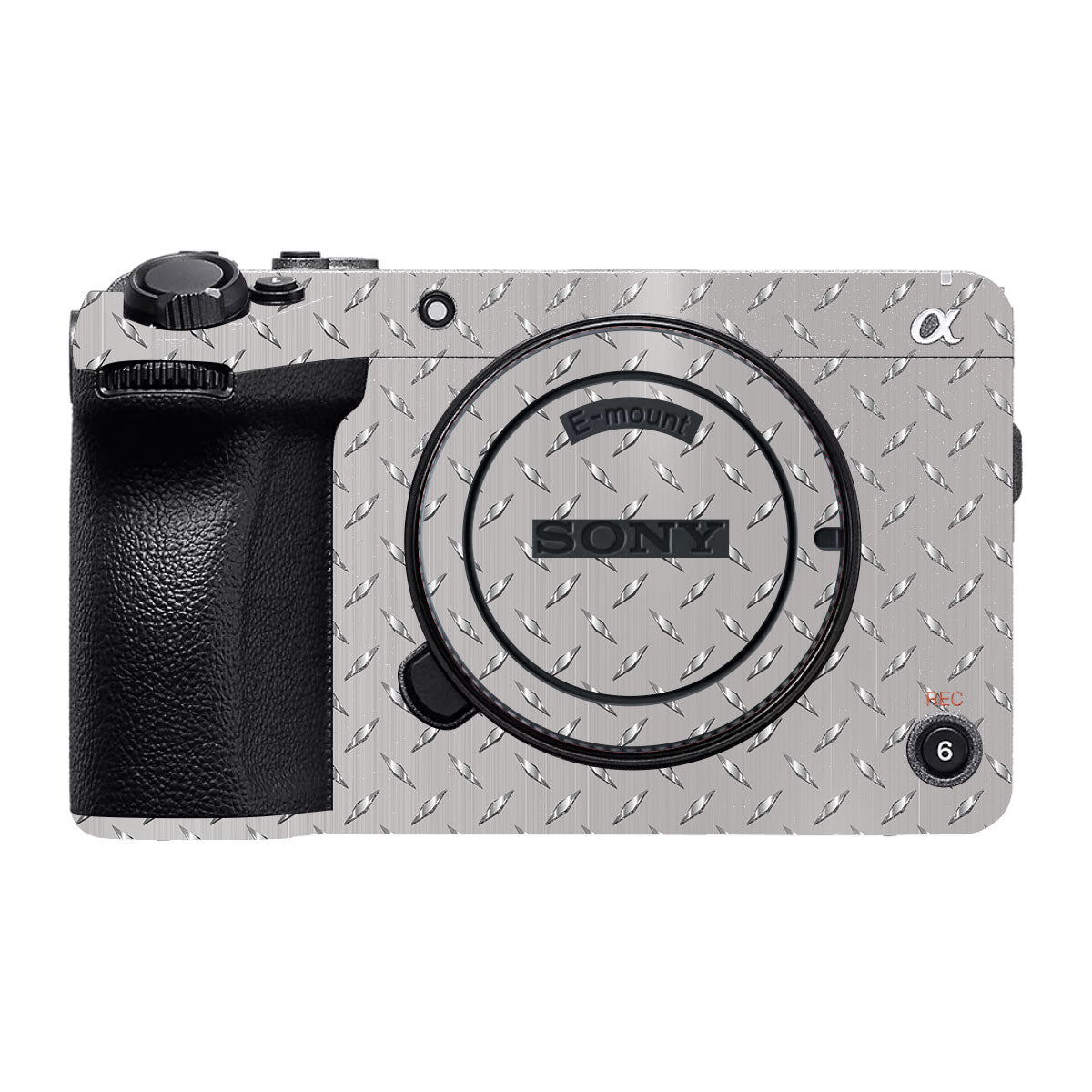 Textured Silver Tread Sony FX30 Camera Skin