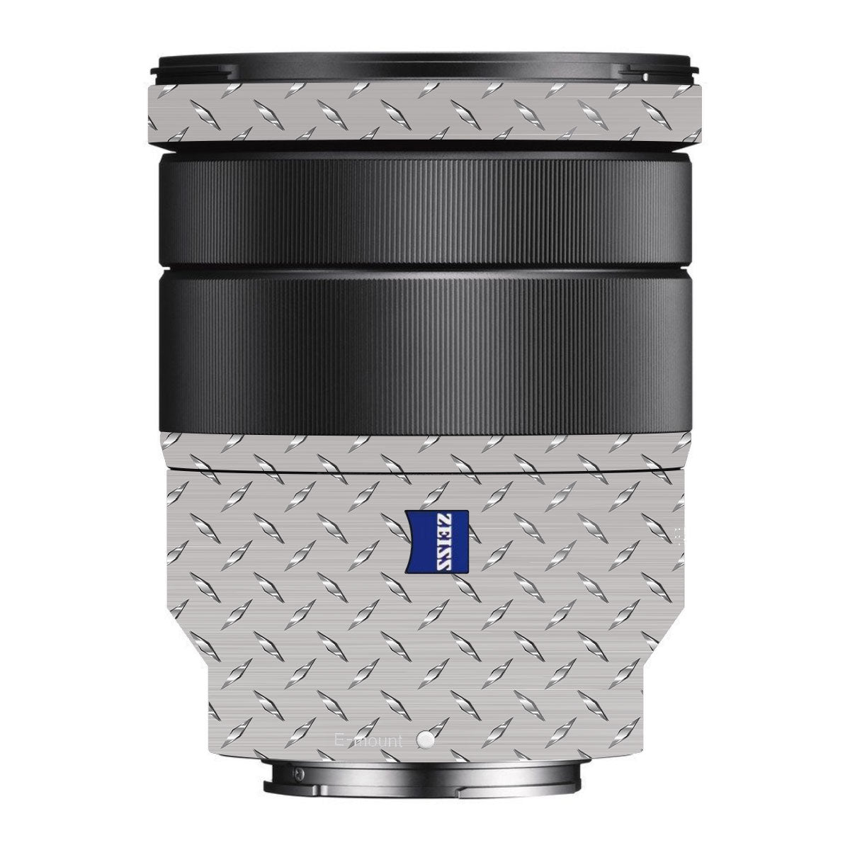 Textured Silver Tread Sony FE 16-35mm F/4 ZA OSS Camera Lens Skin