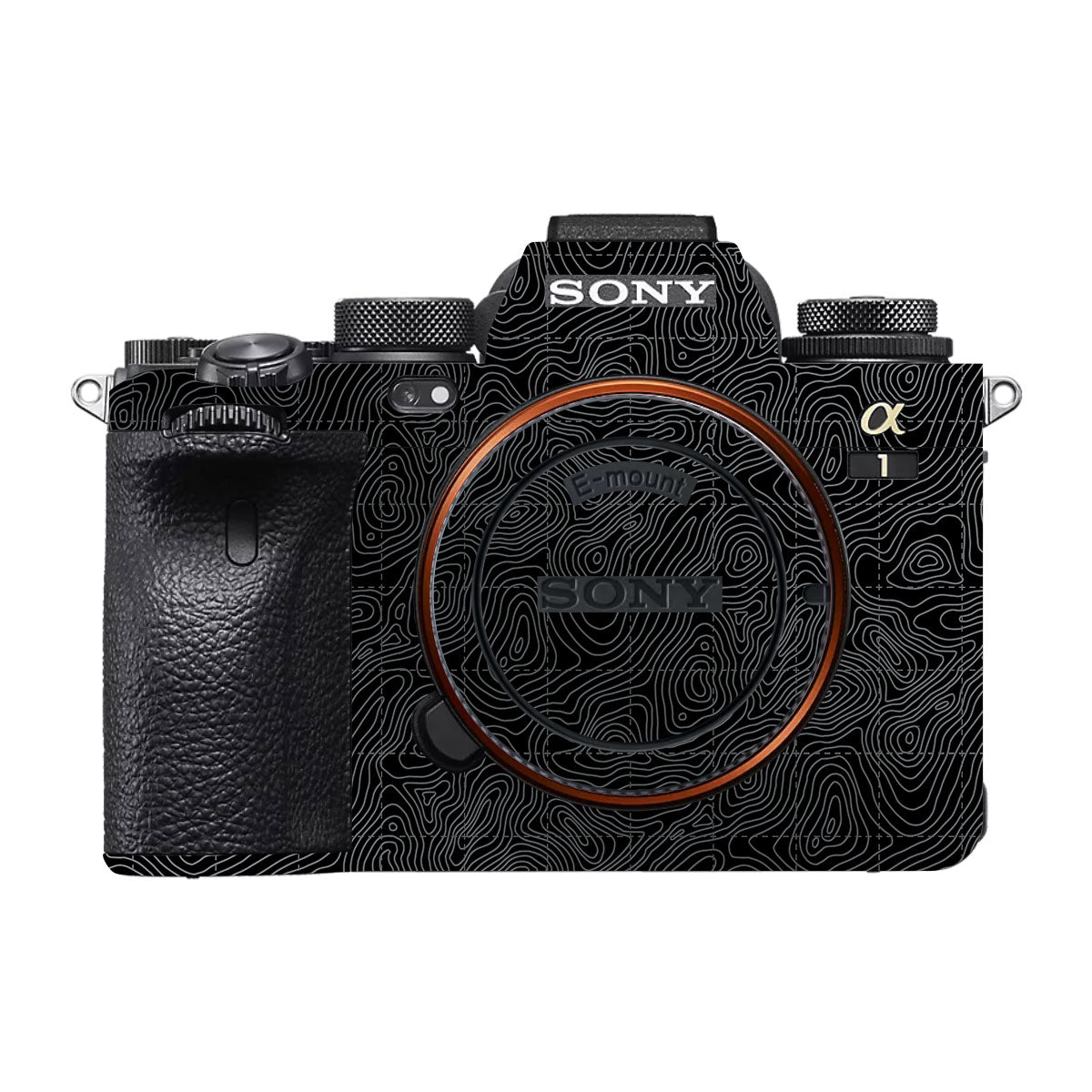Textured Stealth Slate Sony A1 Camera Skin