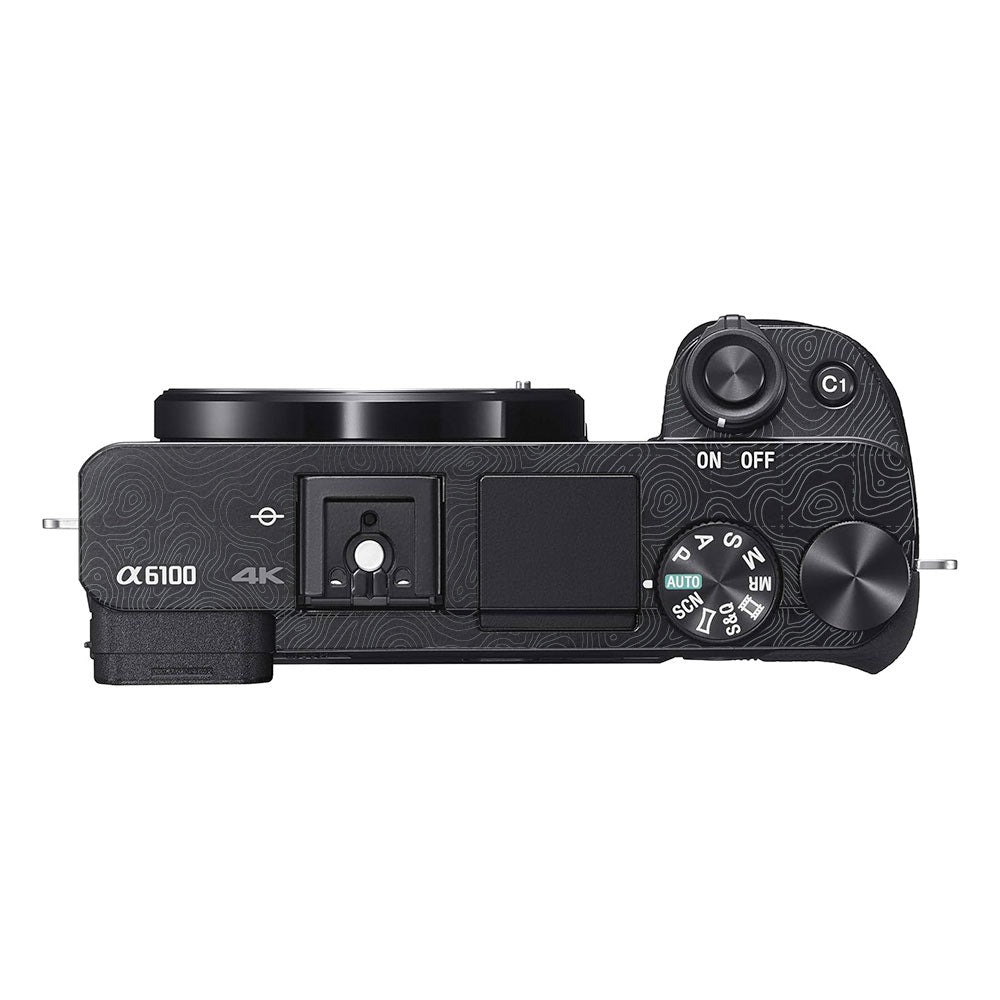 Textured Stealth Slate Sony A6100 Camera Skin