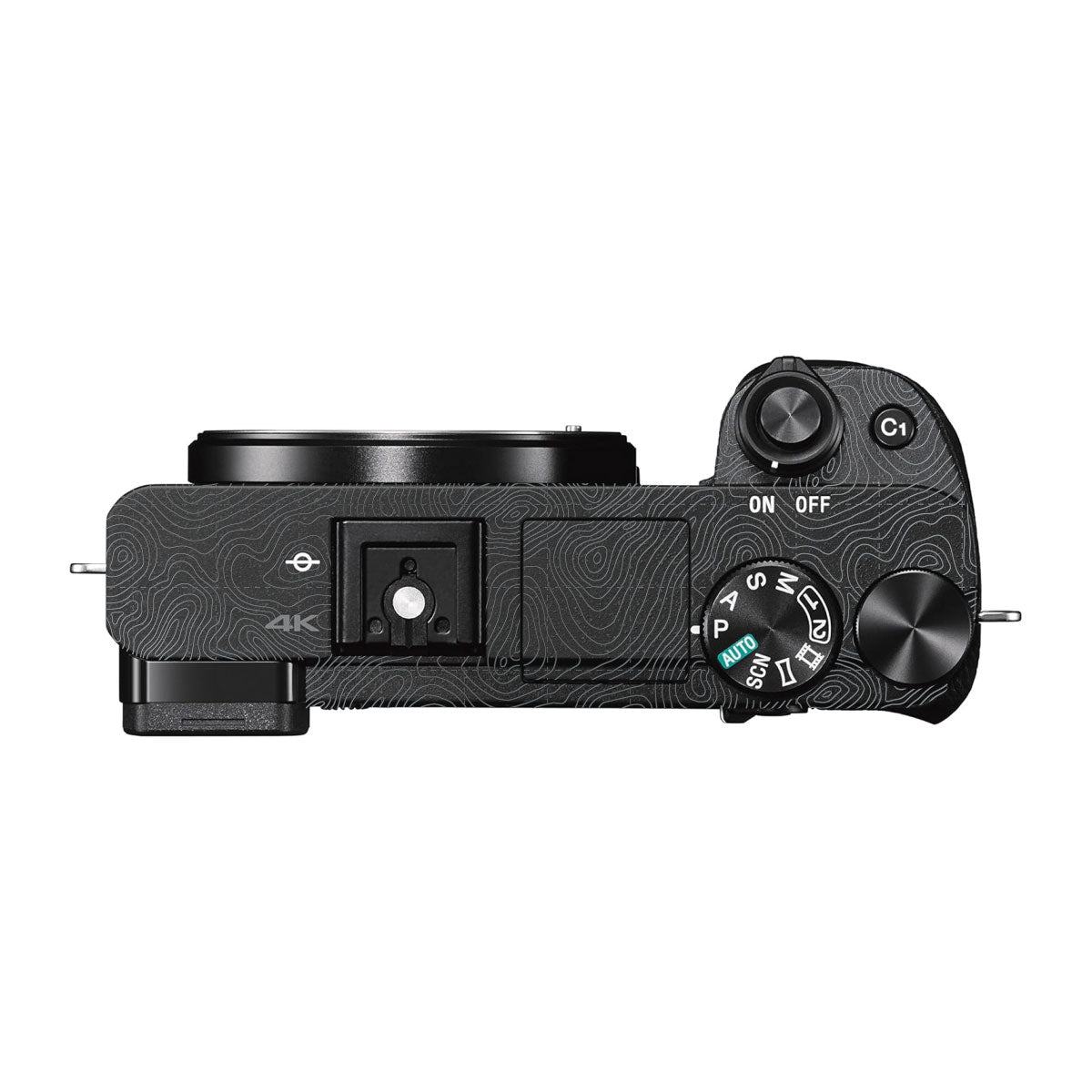 Textured Stealth Slate Sony A6300 Camera Skins