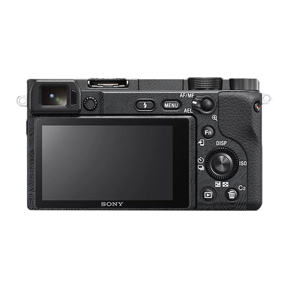 Textured Stealth Slate Sony A6400 Camera Skin