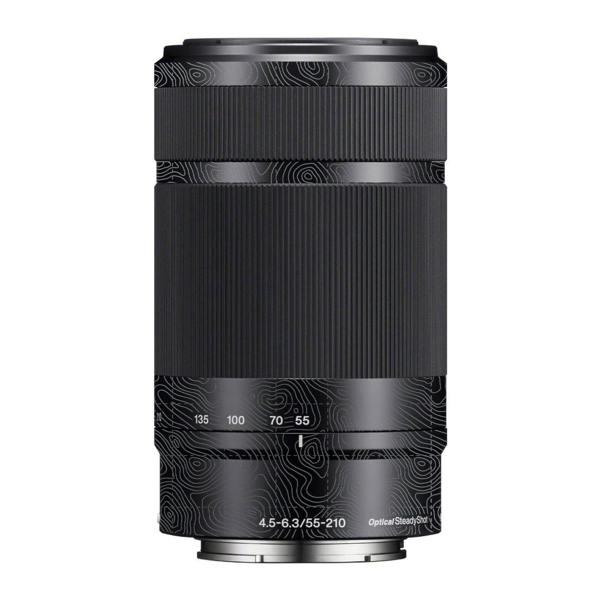 Textured Stealth Slate Sony E 55-210mm F/4.5-6.3 OSS Camera Lens Skin