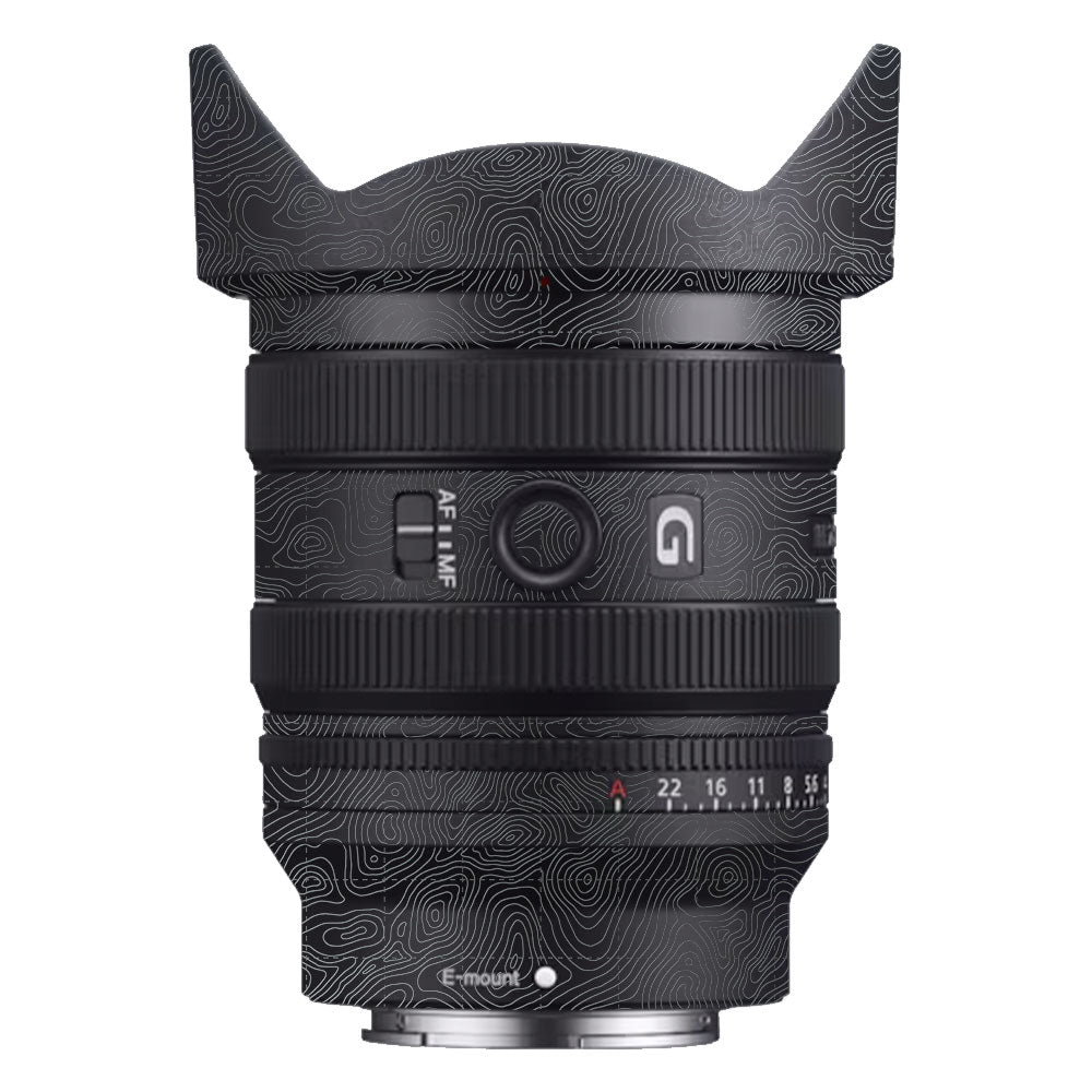 Textured Stealth Slate Sony FE 24-50mm f/2.8 G Camera Lens Skin